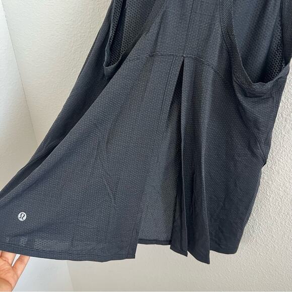 Lululemon Conduit Singlet Tank Back Split Black Neutral 6 - Picture 8 of 8